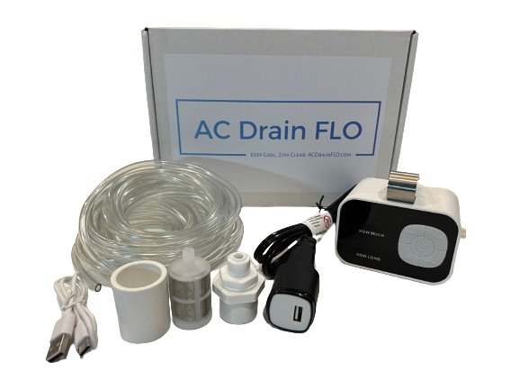 AC Drain FLO: Effortless Automated HVAC Drain Line Maintenance for a Clog-Free System